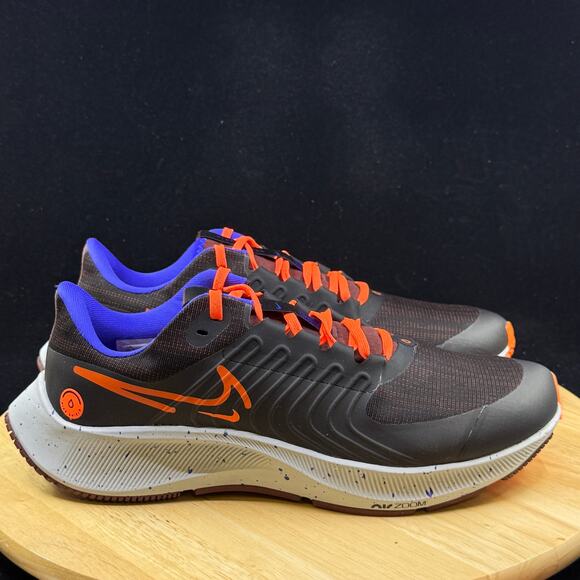 Nike Air Zoom Pegasus 38 Shield Men\'s Size 10 Shoes Black Orange DC4073-003 main image 4